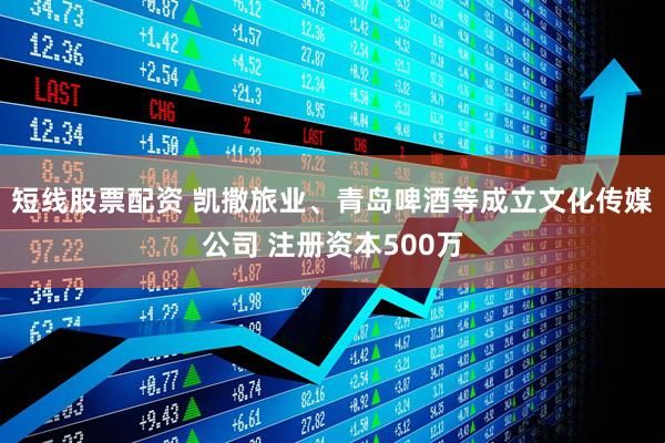 短线股票配资 凯撒旅业、青岛啤酒等成立文化传媒公司 注册资本500万